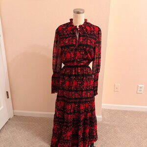 Steve Madden BB Dakota Its a Moment In True Red Dress-Size S & M